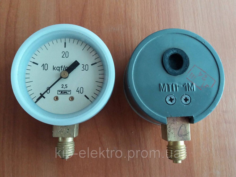 Манометр МТП-1М (МТП-1, МТП1М, МТП 1М, МТП) - радиальный штуцер (РШ) Київ - зображення 5
