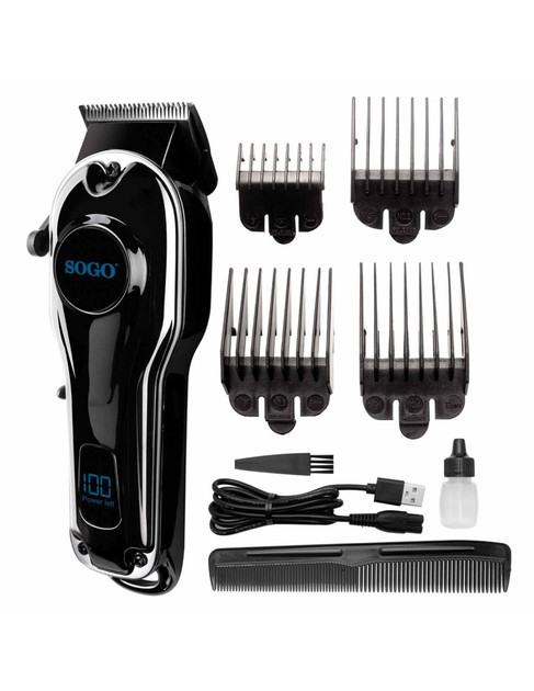 Машинка для стрижки волос Sogo SS-3485 черная Київ - зображення 1