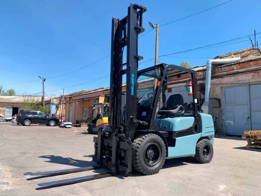 Вилочный автопогрузчик Sumitomo (Mazda), на 3.5 тонны и мачтой 5 метров. Модель: 13FT35PAXIII25D. Киев - изображение 2