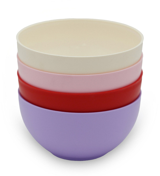 Миска Zambak Plastik Пластмассовая Круглая Белая 1.4 л 84606 Київ - зображення 1