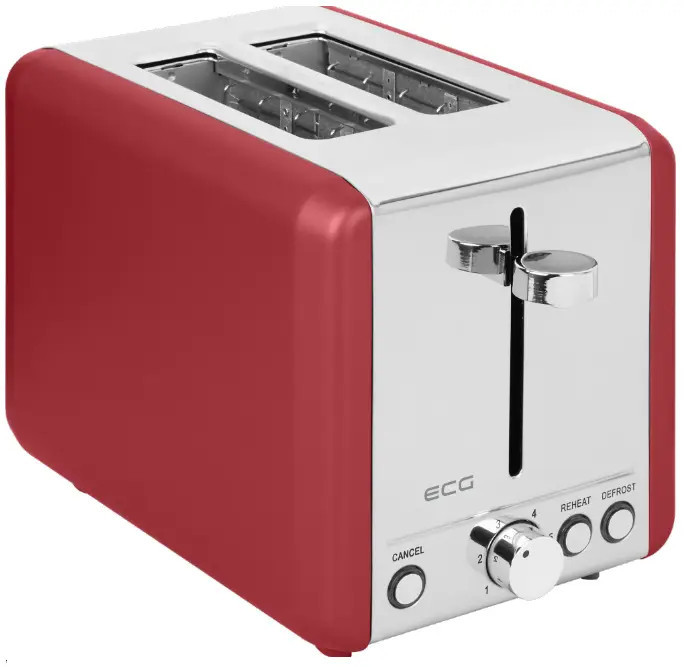Тостер EСG Tradizione Сorsa ST-708-R  925 Вт красный Киев - изображение 1