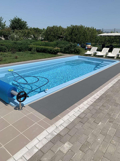 Рулонное противоскользящее покрытие для бассейнов - дорожка СОТА 0,9 х 15 м.п. серого цвета Киев - изображение 8