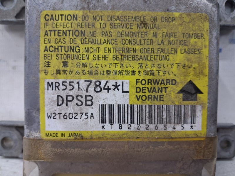 Блок AIRBAG Mitsubishi Pajero Wagon 3 3.2 ДИЗЕЛЬ 4M41 1999 (б/у) Київ - зображення 4