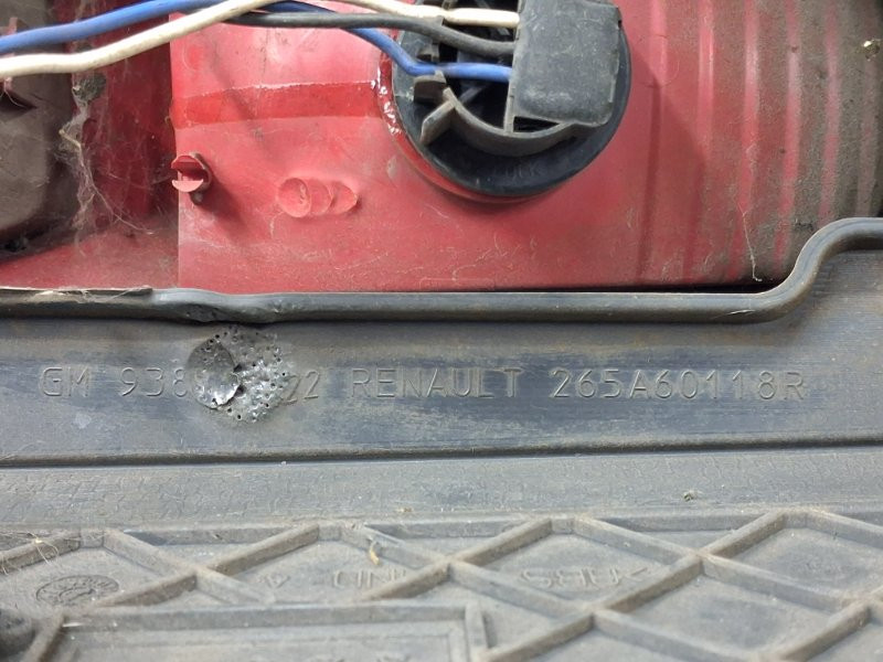 Фонарь задний внешний левый Renault Trafic 2001-2014 8200415250 (Арт. 80763) Київ - зображення 6