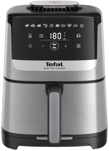 Мультипечь Tefal Tefal Easy Fry Silence EY552DE0 1670 Вт серебристая Київ - зображення 1