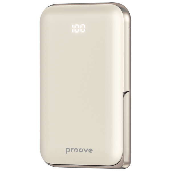 Power Bank Proove Knight 20W 10000mAh Beige (PBGI20012214) (Код товару:39520) Харьков - изображение 2