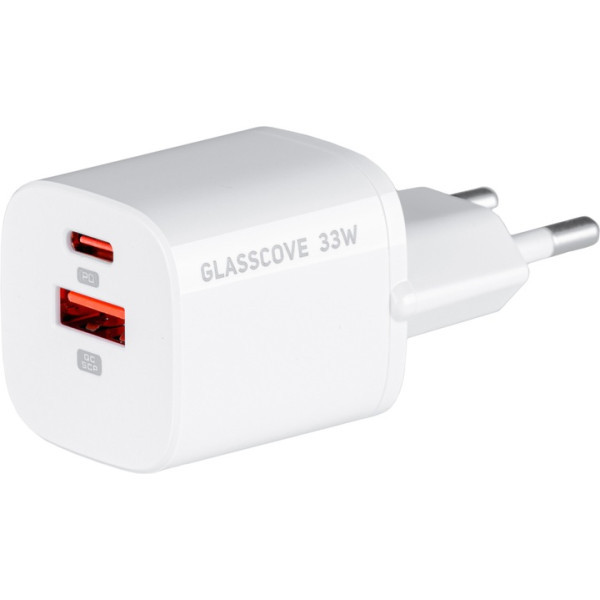 МЗП Glasscove 33W GAN 2-Port Type-C + USB White (TC-099BPQ33) (Код товару:42373) Харьков - изображение 1