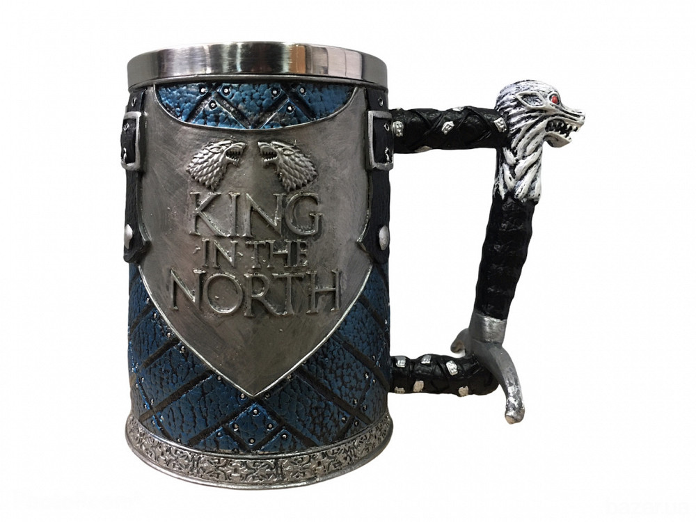 Кружка Чашка Бокал Игра Престолов King in the North Targaryen 3D Король Севера Киев - изображение 7