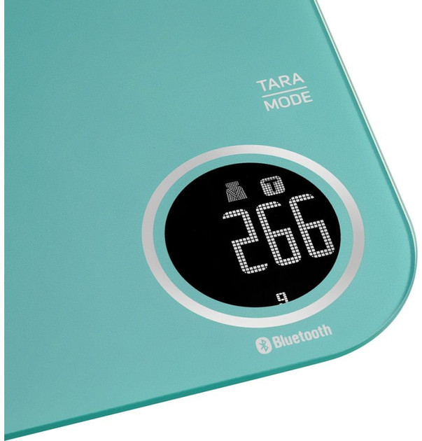 Весы кухонные Sencor SKS7071GR 5 кг бирюзовые Київ - зображення 6