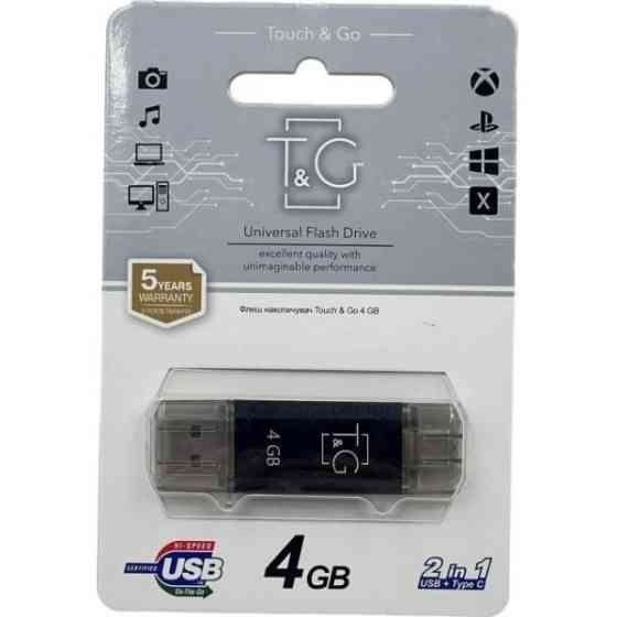 Флеш пам'ять T&G 009 4GB Star Series Black (TG009TC-4GBK) Харків