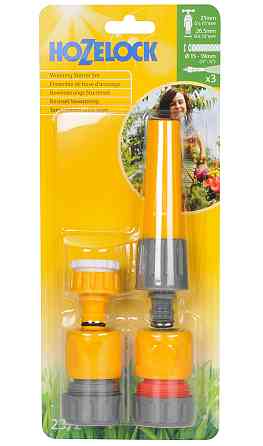 Набор для полива, наконечник + 3 коннектора d15 - 19 мм HoZelock 2372 Киев