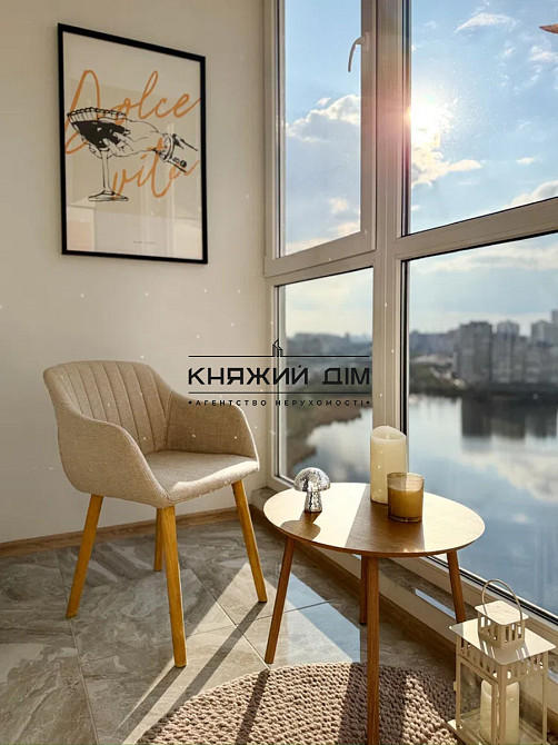 Оренда видової квартири в ЖК Лебединий ,метро Харківська 2 хвилини Киев - изображение 1