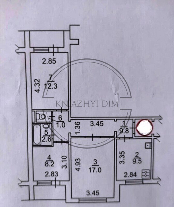 Продаж роздільної 3-х к. квартири на Троєщині. №21144712 Киев - изображение 8