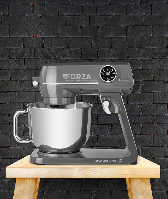 Кухонный комбайн EСG Forza 6600-Metallo-SСuro 1800 Вт Київ - зображення 1