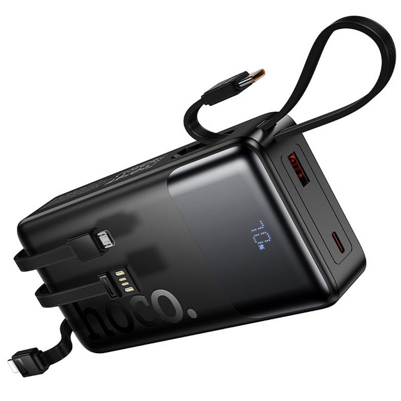 Портативное ЗУ Power Bank Hoco J156A Founder 22.5W+PD20W with 4 cables 20000 mAh Херсон - зображення 6