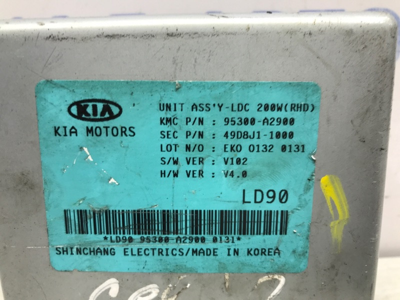 Блок управления Kia Ceed JD 1.6 DIESEL D4FB 2012 (б/у) Киев - изображение 3
