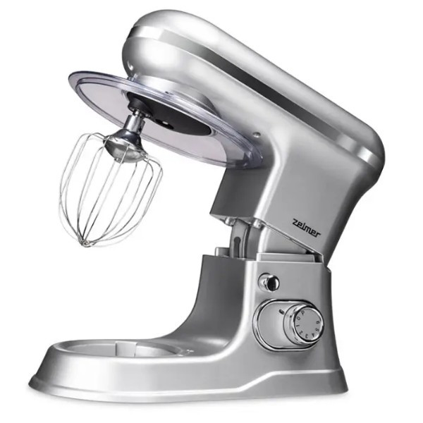 Миксер планетарный ZELMER ZKR1360 1200 Вт серебристый Київ - зображення 8
