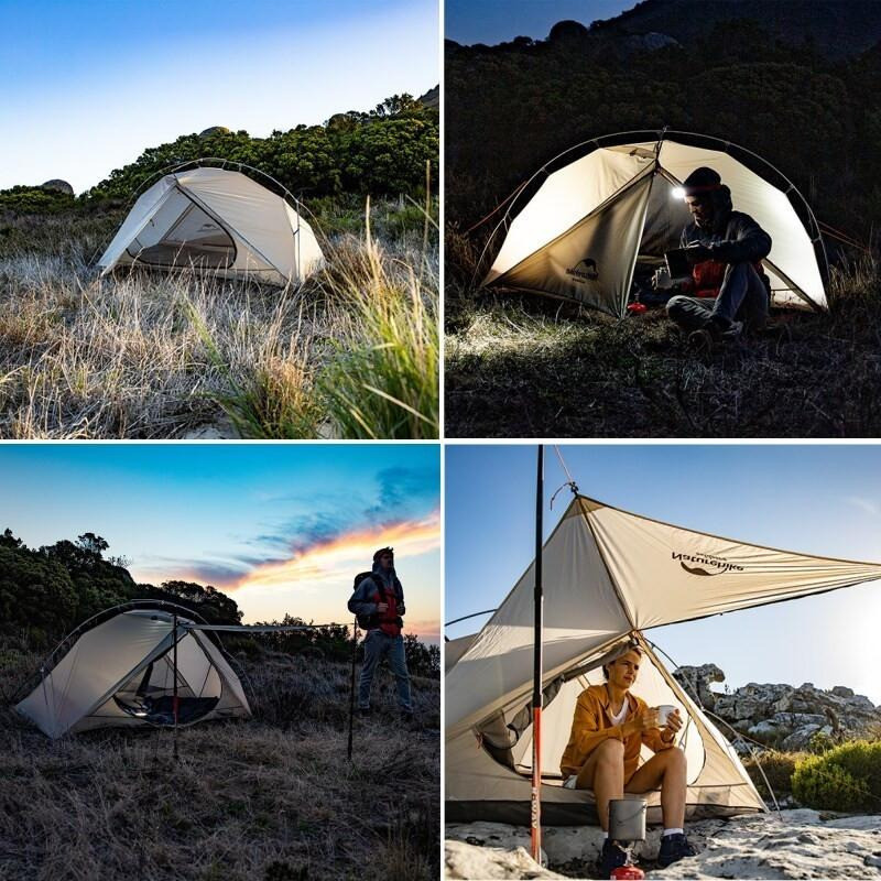 Ультралегка палатка Naturehike Vik 2 двумісний намет Вишгород - зображення 5