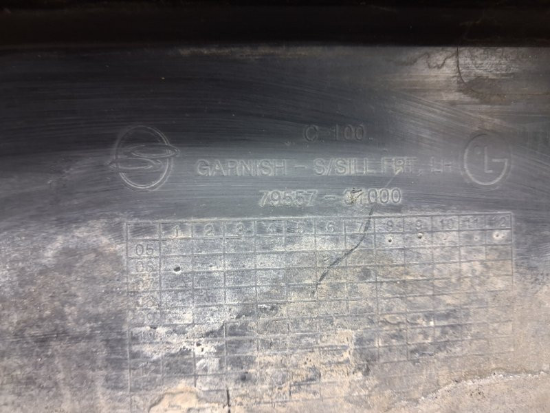 Накладка порога внешняя левая SsangYong Actyon 2005-2010 7955631000ABT (Арт. 75275) Киев - изображение 7