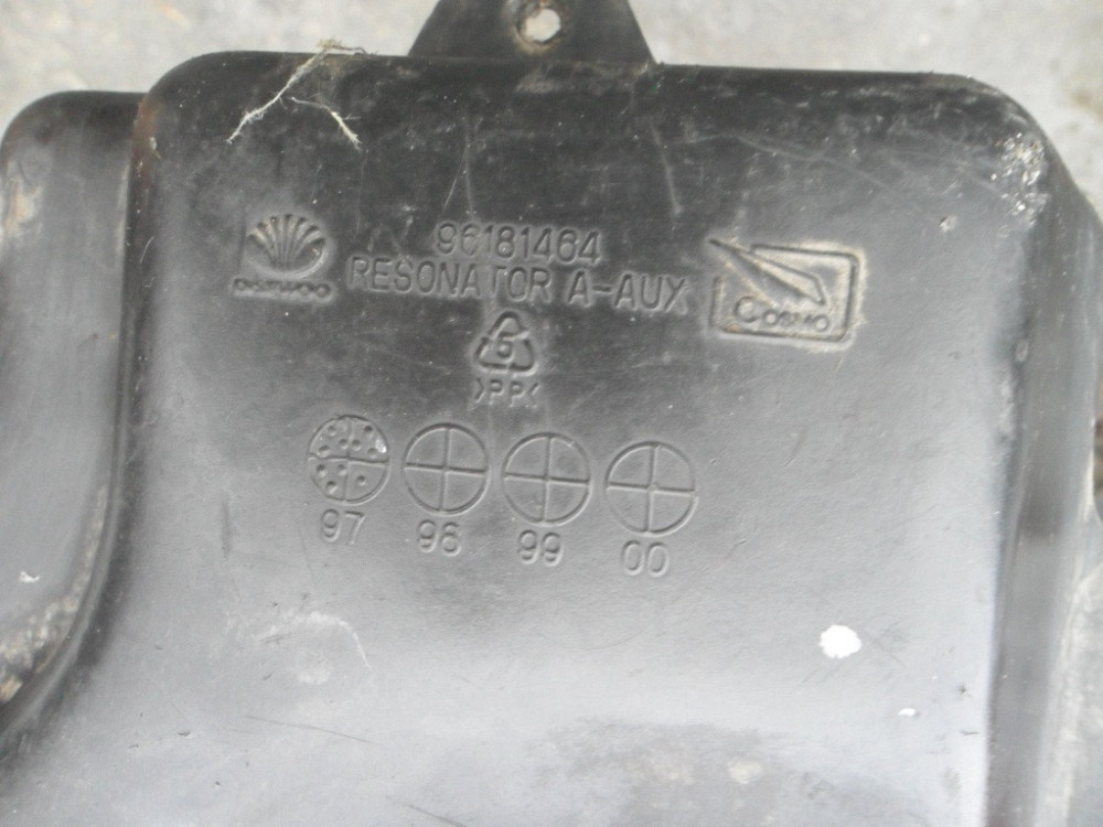 GM 96181464, Резонатор повітряного фільтра Деу Леганза 2.0 16V, оригінал Винница - изображение 6