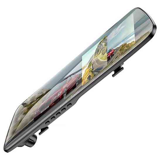 Автомобильный регистратор зеркало Hoco DV4 Dual-Channel Driving Recorder 1080p+720p 4.5" Херсон