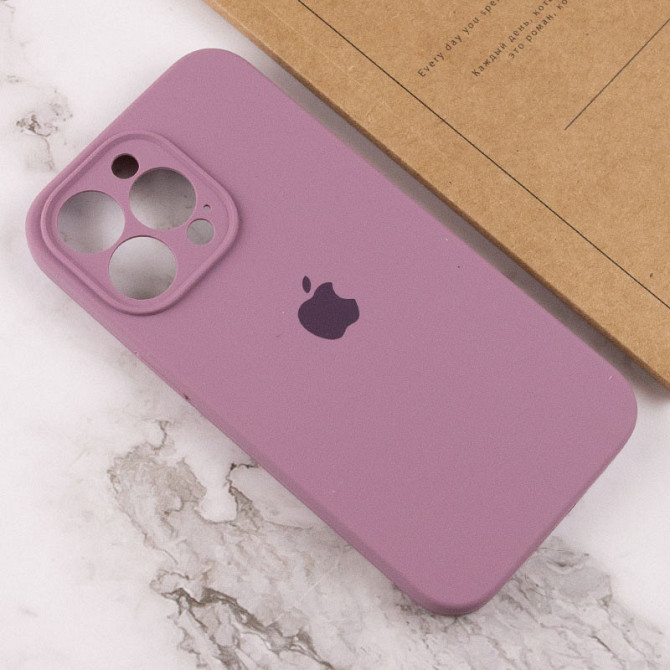 Чехол Silicone Case Full Camera Protective (AA) для Apple iPhone 13 Pro (6.1") Херсон - зображення 4