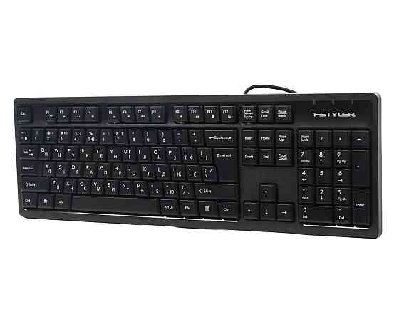 Клавиатура компьютерная проводная A4Tech FKS12(Black) черная Киев