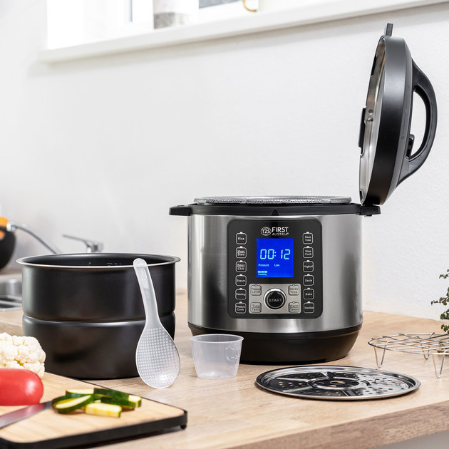Мультиварка-скороварка First FA-5130-2-SI 1000 Вт серебристая Киев - изображение 2