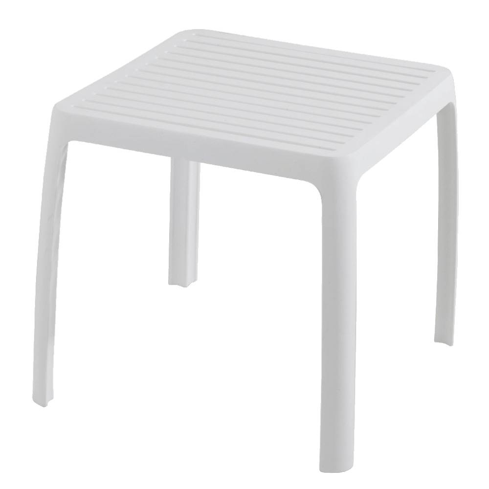 Столик для шезлонга Papatya Wave белый Київ - зображення 1