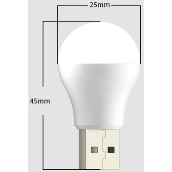 DM Світильник USB Night Light Mini LED White Light Харьков - изображение 3