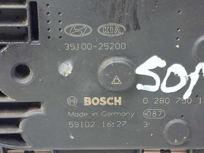 Заслонка дроссельная Hyundai Sonata NF 2.4 БЕНЗИН G4KC 2004 (б/у) Київ - зображення 5