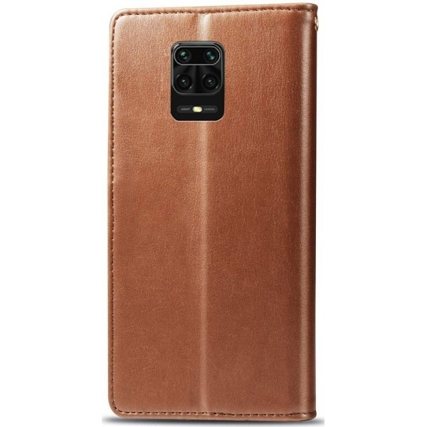 Чохол-книжка Getman Galant Xiaomi Redmi Note 9S Brown (Код товару:11359) Харків - зображення 5