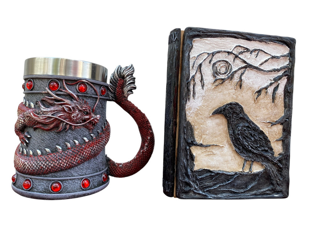 Подарочный набор Кружка 3 Танард и Блокнот 3 «Тень Ворона» (код 00792) Киев - изображение 1