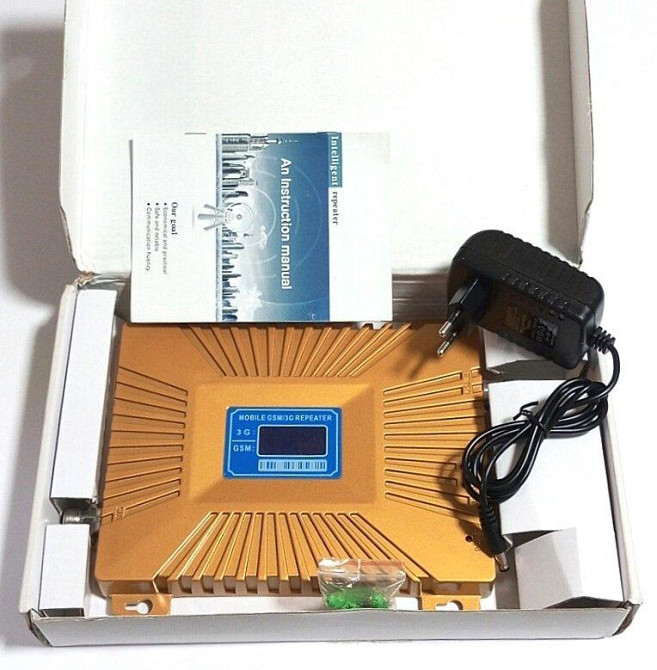 Усилитель сотовой связи двухдиапазонный OS-1770-GW 3G/4G 2100 + GSM 900/4G LTE 900 MГц, 400-500 кв.  Дніпро - зображення 2