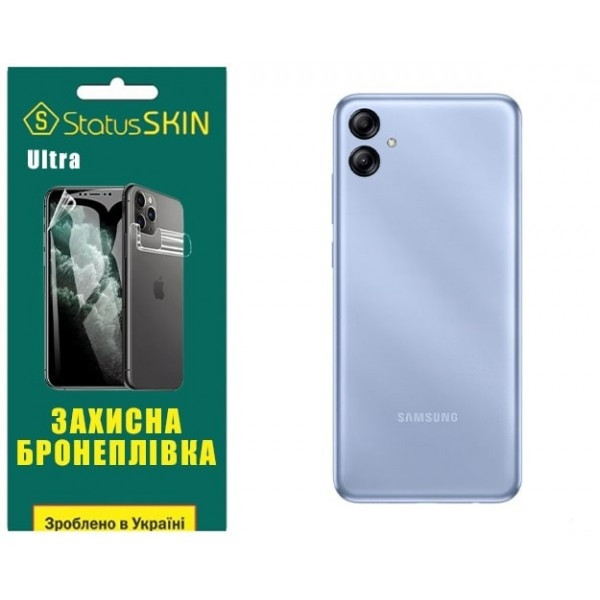 Поліуретанова плівка StatusSKIN Ultra на корпус Samsung A04e A042/M04 M045/F04 E045 Глянцева Харків - зображення 3