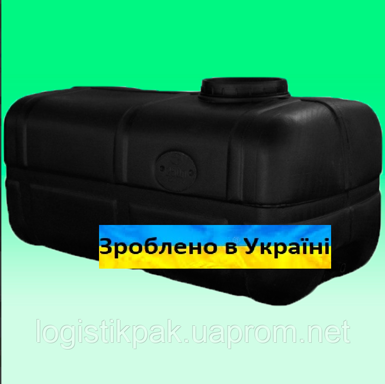 Емкость пластиковая прямоугольная|черная|200л Харьков - изображение 1