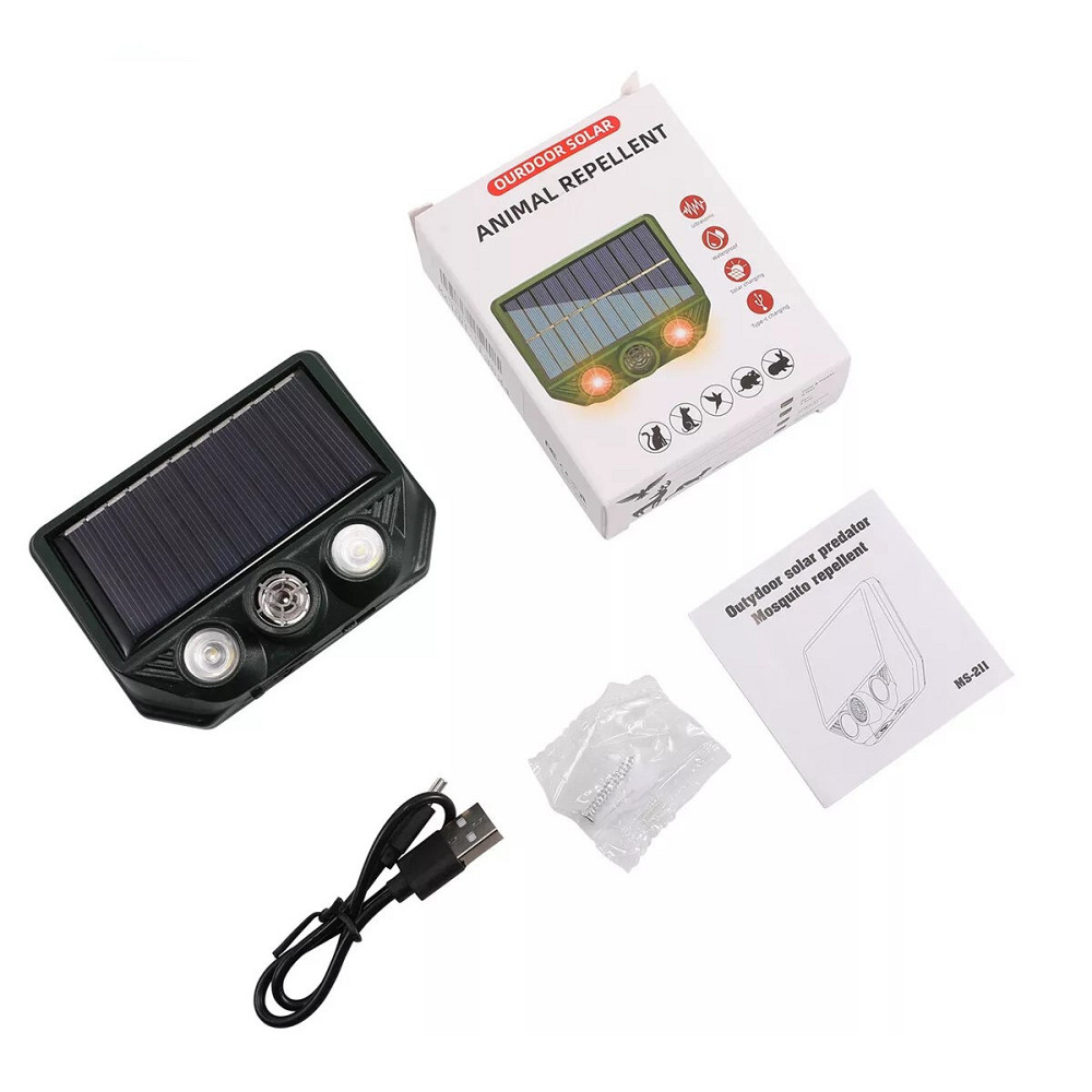 Отпугиватель животных, птиц, летучих мышей на солнечной батарее MS-211 Одеса - зображення 7