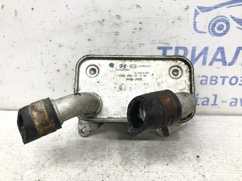 Радиатор масляный ДВС (теплообменник) Hyundai Santa fe 2012-2019 264102F020 (Арт. 33706) Київ - зображення 4