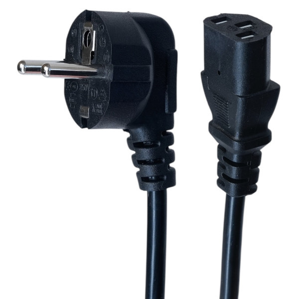 Кабель живлення ArmorStandart CEE 7/7 - С13 1.8м black (ARM73121) (Код товару:42291) Харьков - изображение 1