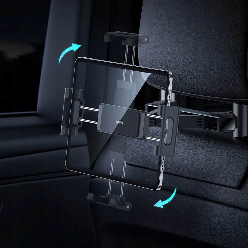 Автодержатель Baseus для планшета на подголовник JoyRide Pro (SUTQ000001) Херсон - зображення 6
