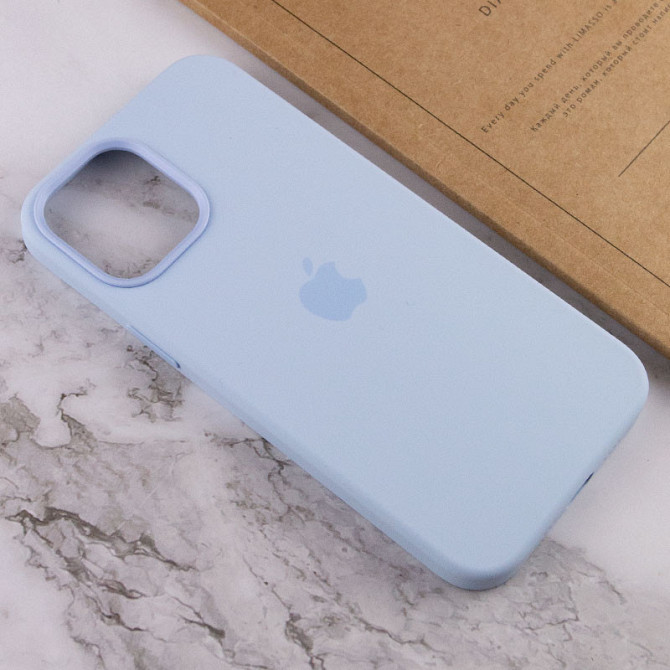 Чехол Silicone case (AAA) with Magsafe and Animation для Apple iPhone 12 Pro Max (6.7") Херсон - зображення 7