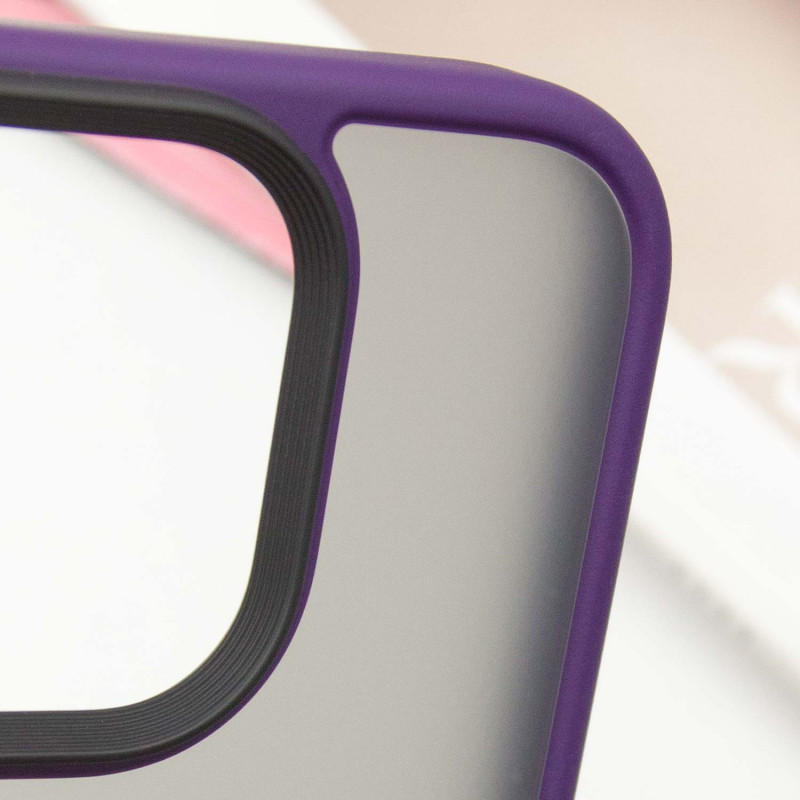 TPU+PC чехол Metal Buttons для Apple iPhone 16 Pro (6.3") Херсон - изображение 6