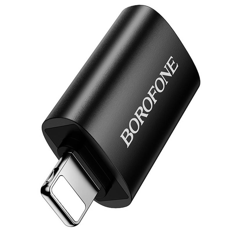 Переходник Borofone BV26 Lightning Male to USB Female USB2.0 Херсон - изображение 3