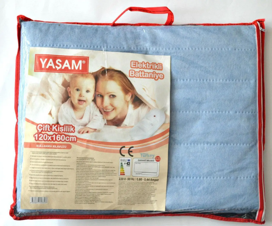 Електричне простирадло з підігрівом Туреччина електропростирадло 120х160, Yasam Одеса - зображення 1