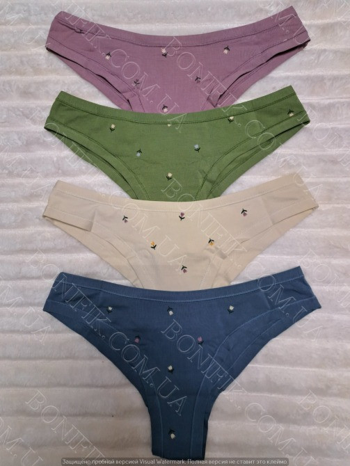 Цветные женские трусы-бразилианы ТМ "Obrana" (Anabel Arto) (арт. 200-20/4) Кривий Ріг - зображення 4
