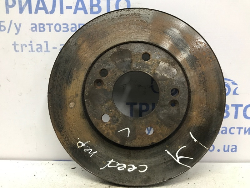 Диск тормозной передний Kia Ceed ED 1.6 DIESEL D4FB 2006 (б/у) Київ - зображення 1