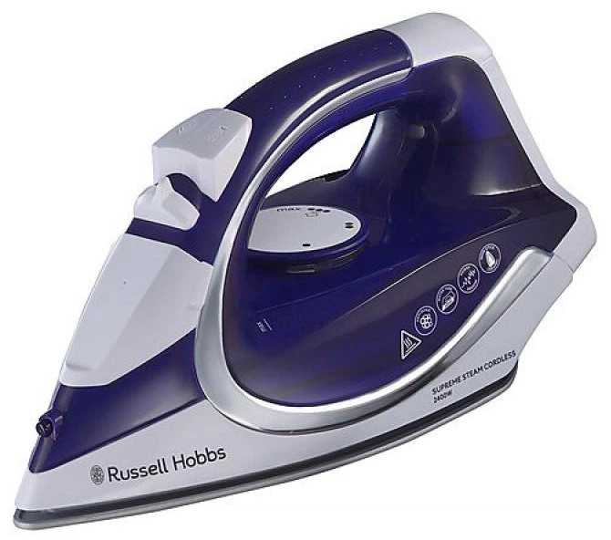 Утюг Russell Hobbs Supreme Steam Cordless 23300-56 2400 Вт сиреневый Киев - изображение 1