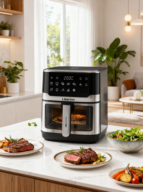 Мультипечь Liberton LAF-3211 1700 Вт черная Киев - изображение 2