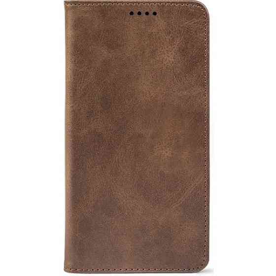 Чохол-книжка Crazy Horse Clasic для Xiaomi Redmi Note 15 Pro 4G Brown (Strong) Харків