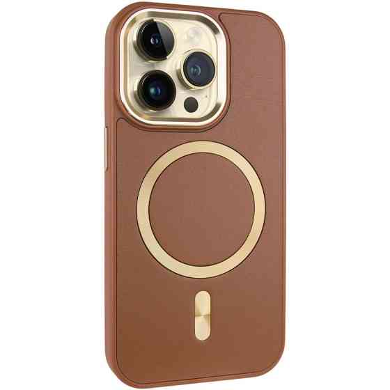 Кожаный чехол SnapCase with MagSafe для Apple iPhone 12 Pro Max (6.7") Херсон